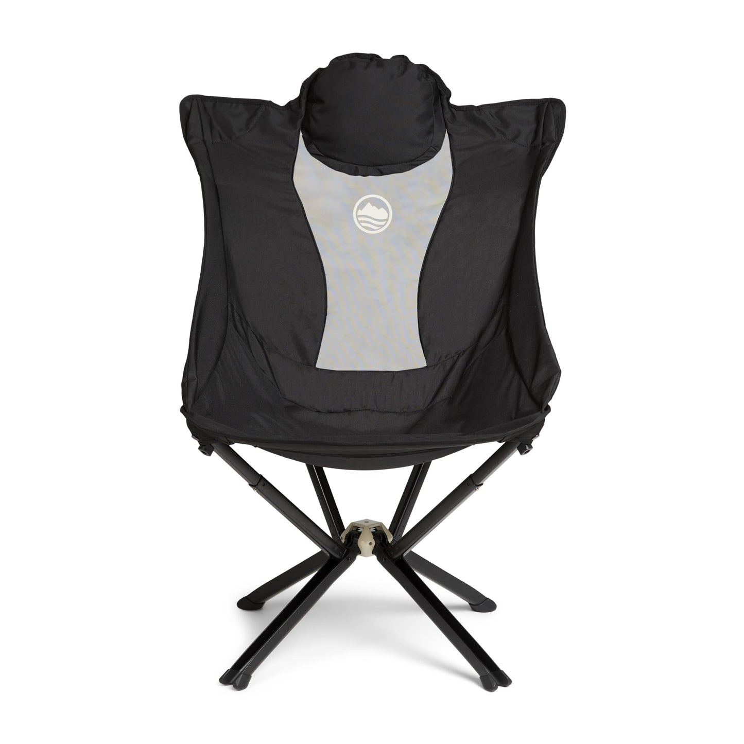 CLIQ EpiQ Outdoor Lounge Chair - Folding Camping Chairs Set Up in 15 Seconds - Lightweight Recliner Chair - Military Grade Frame Supports 400 Lbs Outdoor Adventures, Black