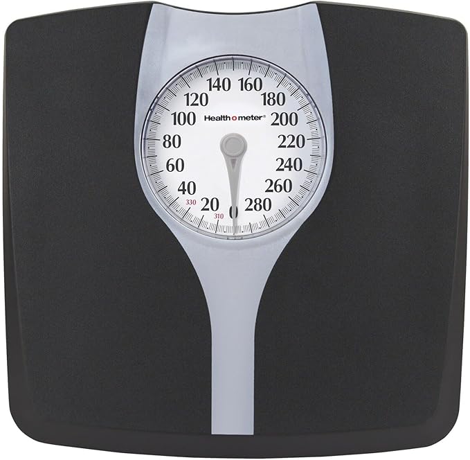 Health O Meter Bathroom Scale Full View Large Oversize Dial 330LB