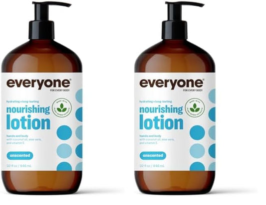 Everyone Body Lotion, Unscented,32 Fl Oz (Pack of 2)