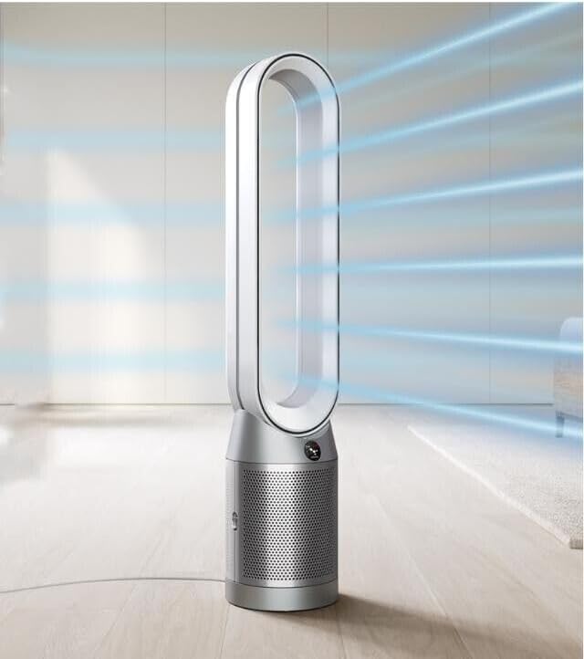 Dyson Purifier Cool™ TP07 Smart Air Purifier and Fan - White/Silver