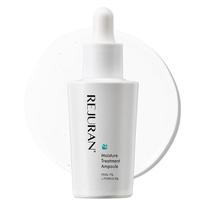 REJURAN® Moisture Treatment Ampoule, c-PDRN® - Deep Hydrating Face Serum for Instant & Long-Lasting Moisture, Soothing, Skin Barrier Boost, Moisture Lock with PDRx. Korean Skin Care (1.01 fl oz)