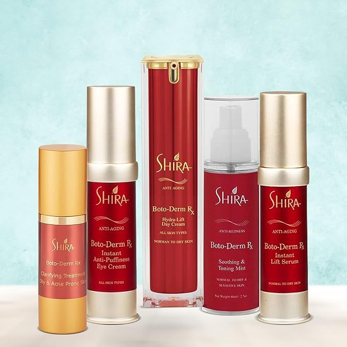 Shira Boto-Derm Rx Soothing & Toning Mist- Provides Nourished and Hydrated Skin Reduces Redness and Balances Skins PH for Normal to Dry Skin(2.7 oz)