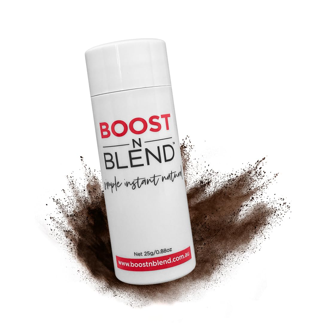 Boost N Blend Hair Volumizer for Thinning Hair in Women - Cotton Fibers and Concealer Powder for Visible Scalp (25g/0.88oz)