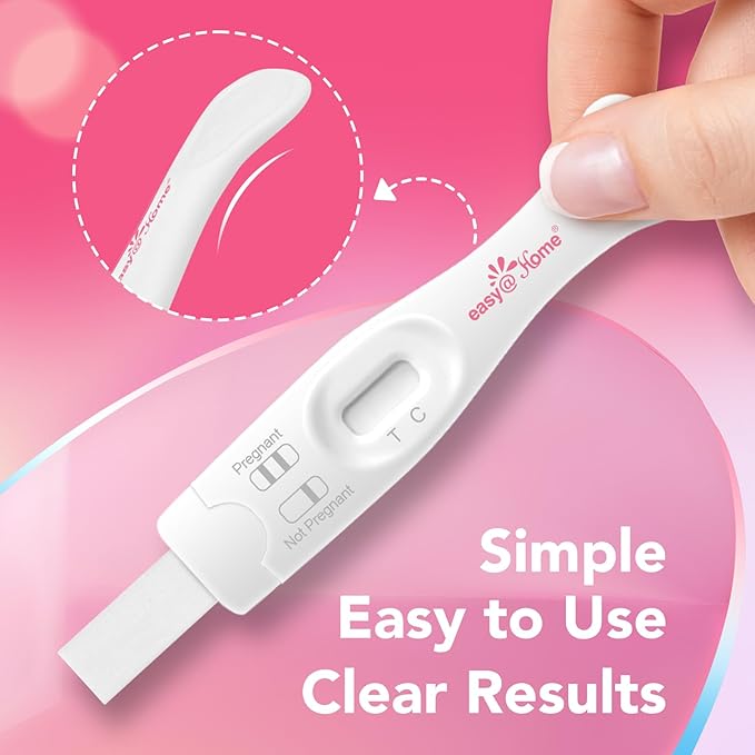 Easy@Home 20 Pregnancy Test Strips & Pregnancy Test Sticks: Early Detection & Reliable 5 Count