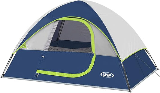 Camping Tent 2 Person, Waterproof Windproof Tent with Rainfly Easy Set up-Portable Dome Tents for Camping…