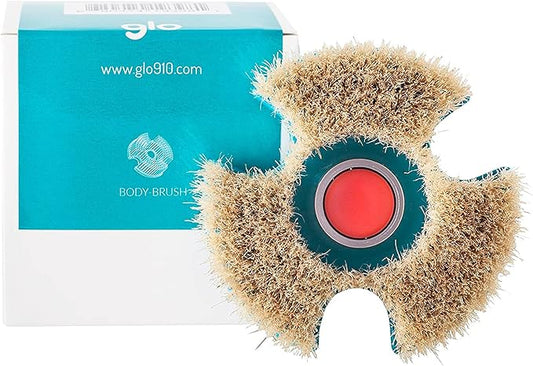 Body-Brush Massage | Skin Smooth and Wrinkle Free | to Massage Away Toxins | Anti-Cellulite Professional Massager | Can Help Reduce Fat Cells | Efficient Body Scrub | GLO Patented Design