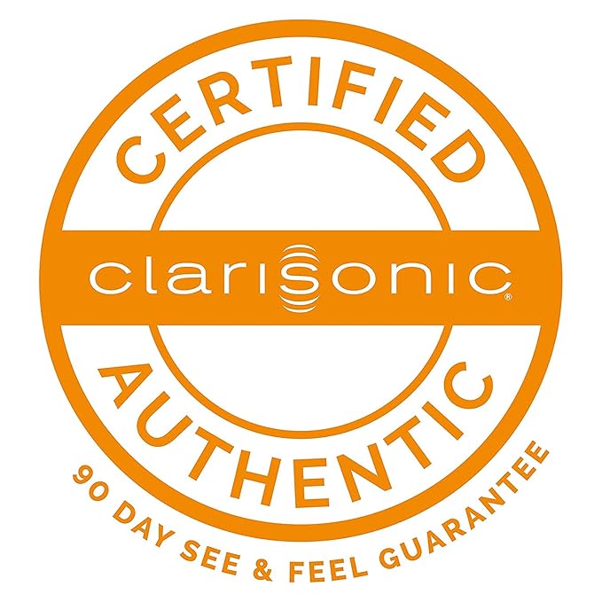 Clarisonic Face Cleansing Brush Head Replacement | Skin Brightening Face Brush for Dull Skin | Suitable for Sensitive Skin | Compatible with Mia 1, Mia 2, Radiance,2-count