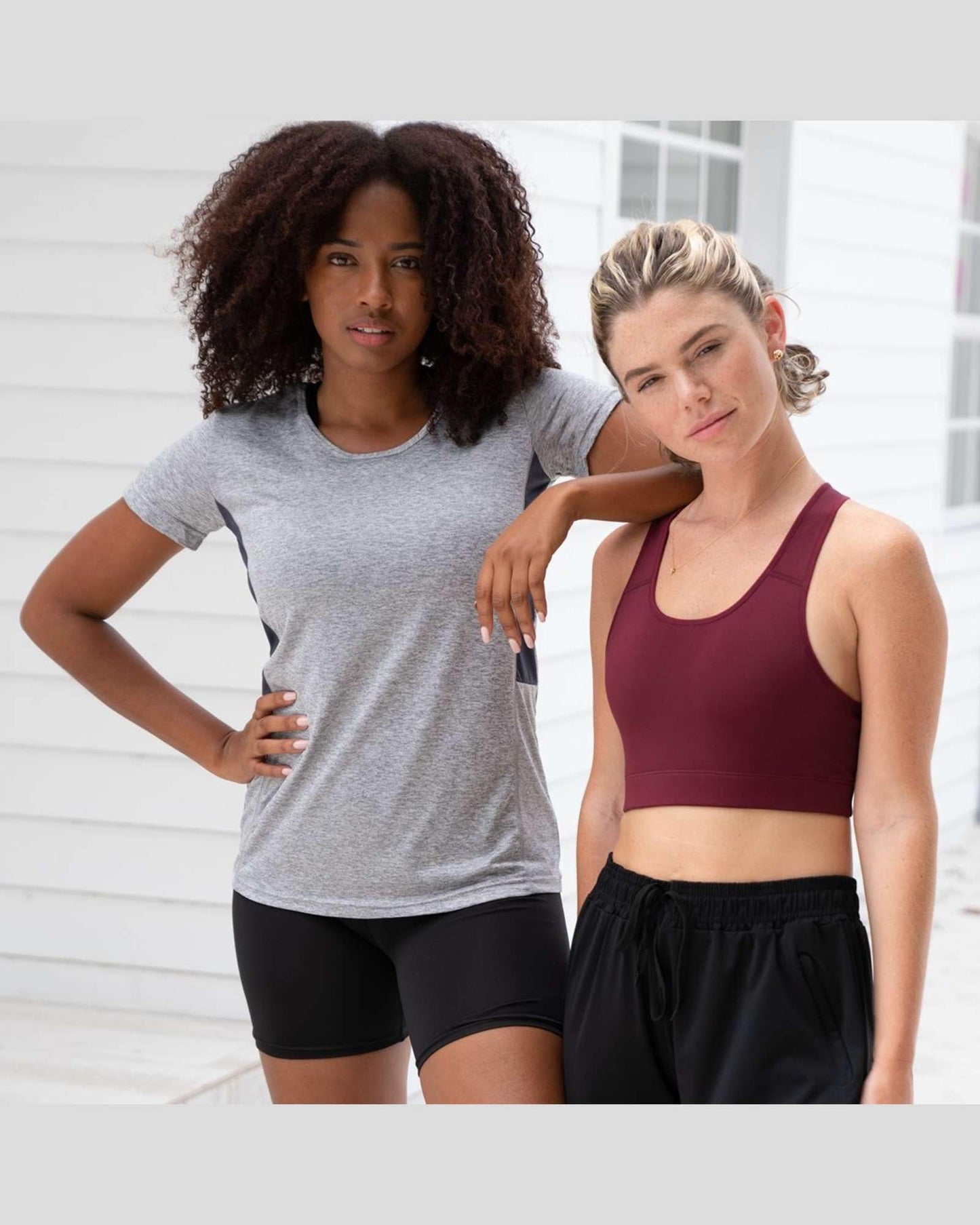Real Essentials Womens Quick Dry Fit Dri Fit Active Wear Yoga Workout Athletic Tops Running Gym Exercise Ladies Short Sleeve Crew Scoop Neck Moisture Wicking Tees T-Shirt, Set 7, XL, Pack of 5