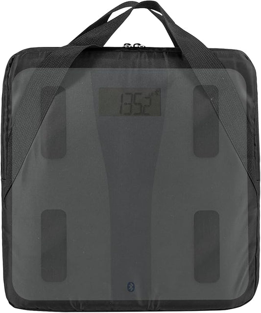 Carrying Bag for Body Composition Monitor Scale, Digital Bathroom Scale Storage Case, 13.5 x 13.5 IN Travel Carrier Case for Most Smart Scale (Bag Only)