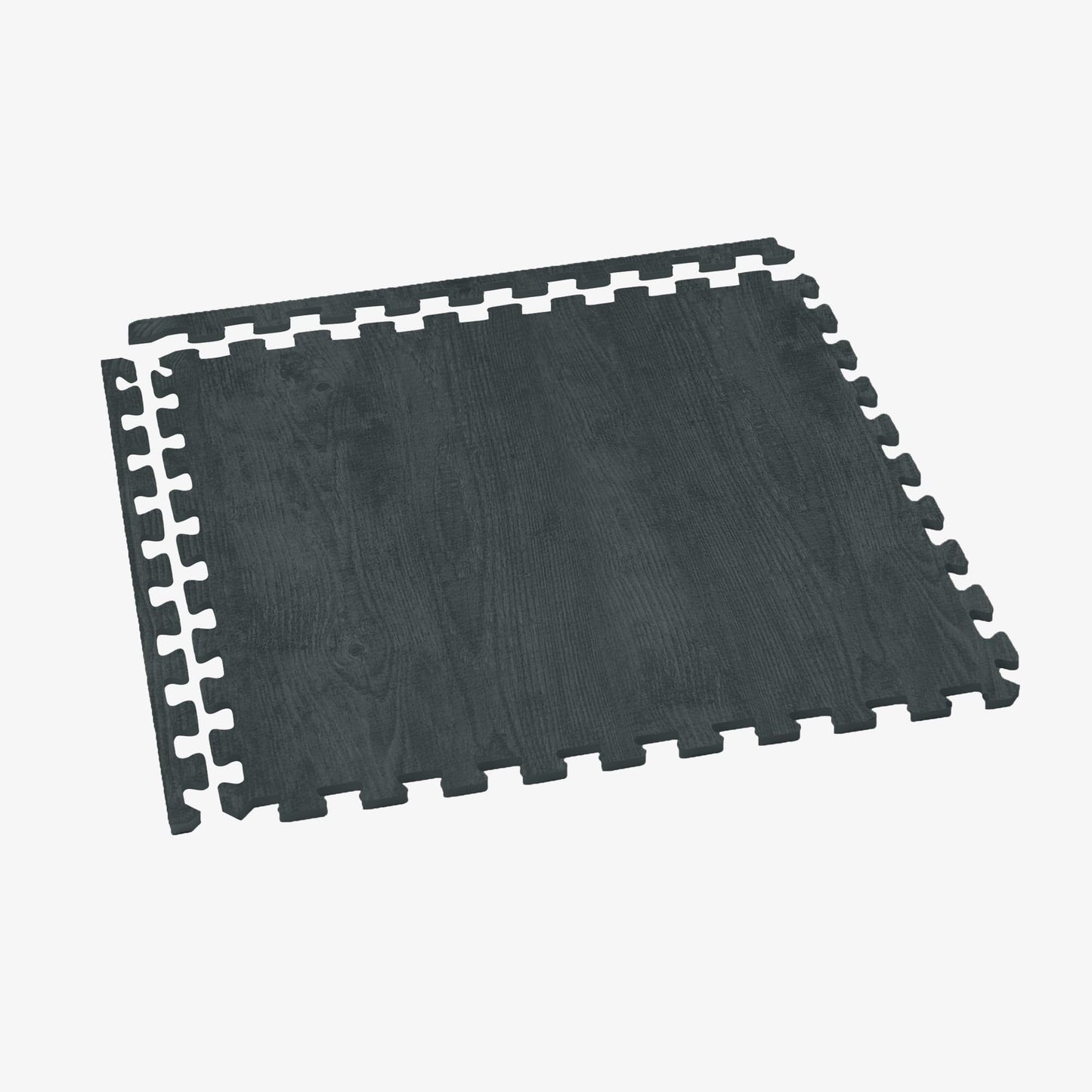 Forest Floor Farmhouse 3/8 Inch Thick Printed Foam Tiles, Premium Wood Grain Interlocking Foam Floor Mats, Anti-Fatigue Flooring – Stylish Flooring Solution, Countryside Flagstone, 100 Sq Ft
