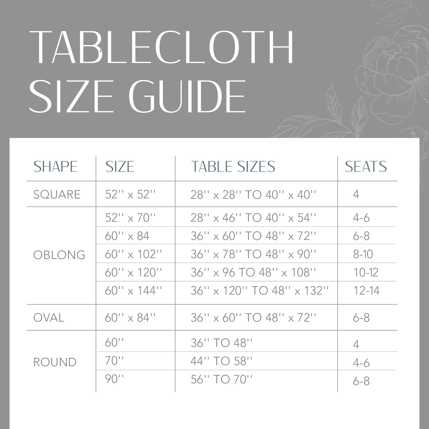 Elrene Home Fashions Harvest-Festival Fall Printed Tablecloth, 52" x 52", Square