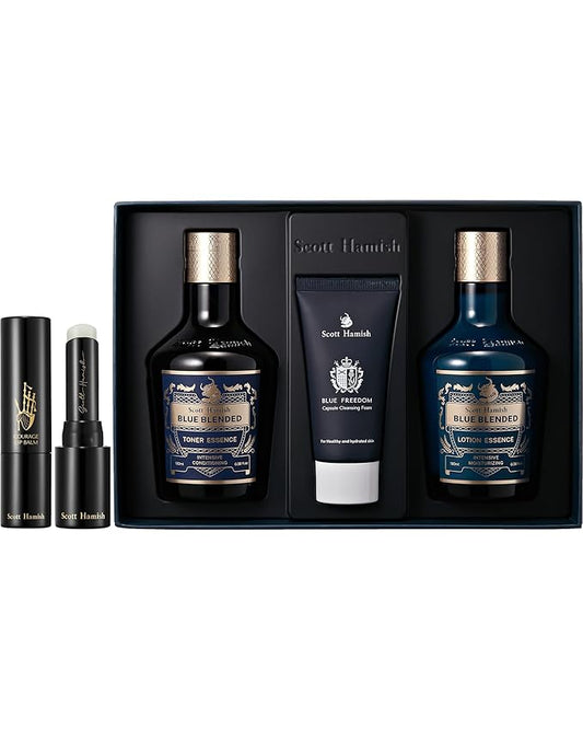 Blue Blended Set + Courage Lip Balm Bundle