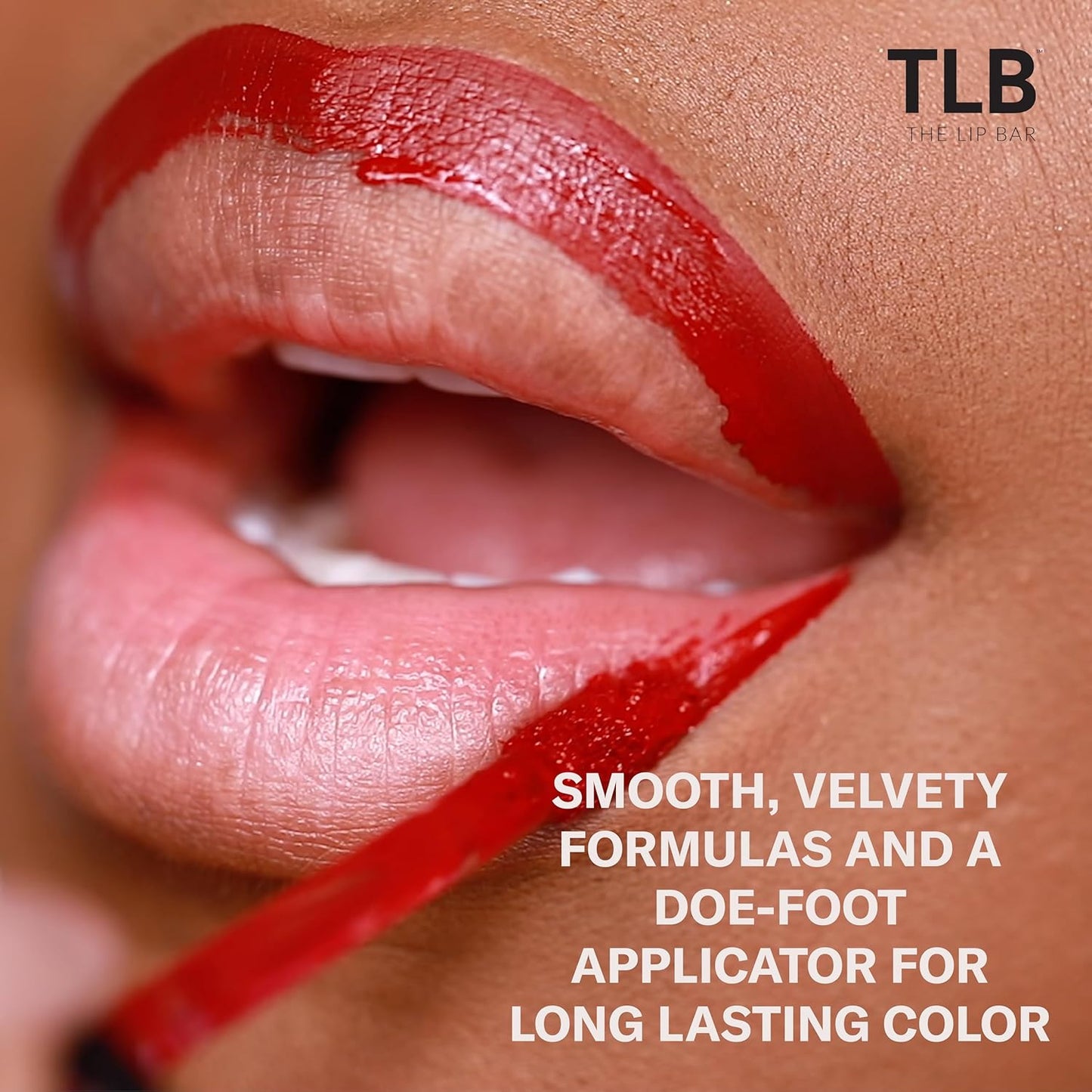 The Lip Bar - Nonstop Liquid Matte Lipstick, Haute Mess (Bright Pink-Red) - High Pigment - One Swipe - Long Lasting - Jojoba Oil & Vitamin E - Vegan & Cruelty Free - Makeup & Cosmetics - .24 fl oz