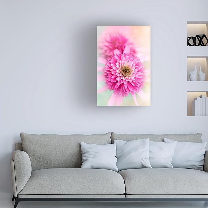 Trademark Fine Art Canvas Wall Art - Jacky Parker 'Summer Spirit' Wall Art for Living Room, Bedroom, or Office Décor 22 x 32 Inches