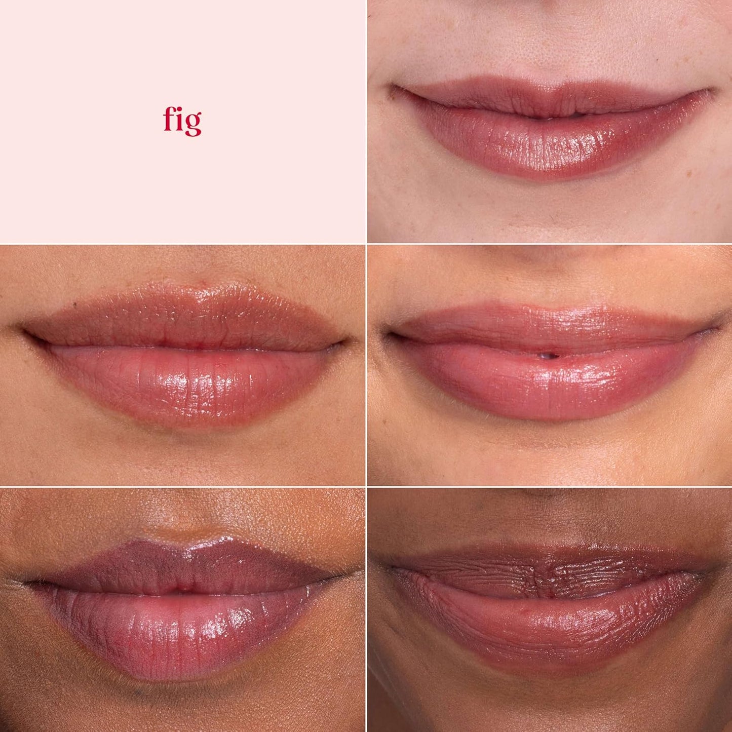 Burt's Bees Shimmer Lip Tint, Tinted Lip Balm Stick, Moisturizing for All Day Hydration with Natural Glowy Pigmented Finish & Buildable Color, Fig, 1 Tube, 0.09 oz.