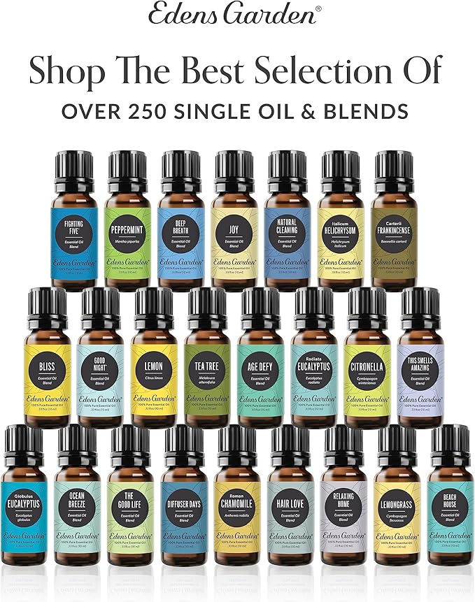 Edens Garden Best Sleep Ever Essential Oil Blend- 100% Pure Premium Grade, Undiluted, Natural, Therapeutic, Aromatherapy, The Best for Diffusing, Skin, Candle, Humidifiers 10 ml (.33 fl oz)